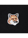 Fox Head Patch Regular Sweatshirt Black - MAISON KITSUNE - BALAAN 6