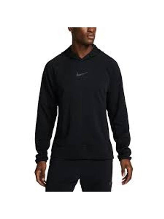 Men's Dri Fit Fleece Fitness Hoodie Black - NIKE - BALAAN 1