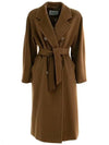 Madame Wool Cashmere Double Coat Tobacco - MAX MARA - BALAAN 2