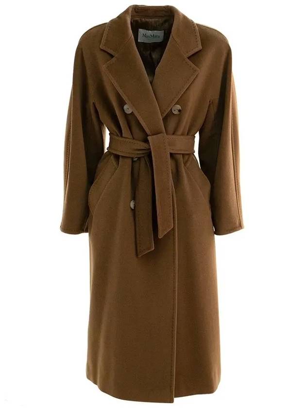 Madame Wool Cashmere Double Coat Tobacco - MAX MARA - BALAAN 2