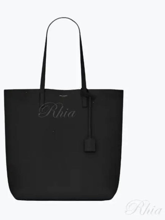 North South Shopping Tote Bag Black - SAINT LAURENT - BALAAN 2