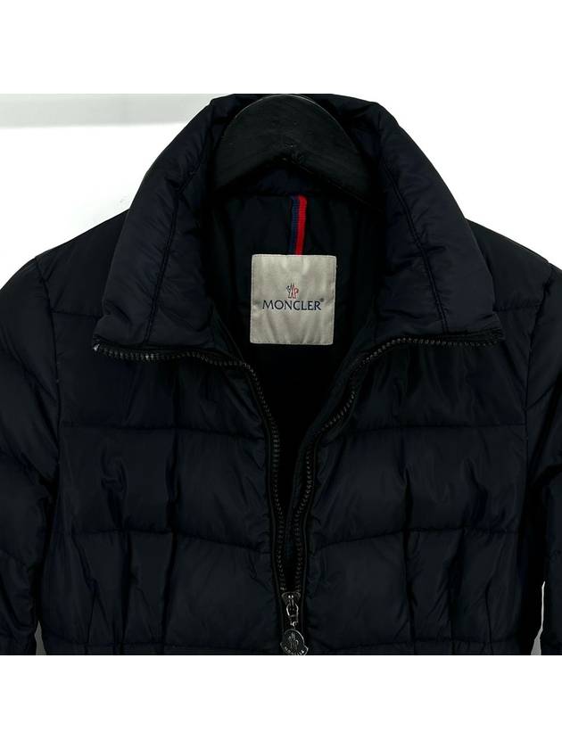 Sharpal Women s Long Padding Navy Size 0 - MONCLER - BALAAN 4