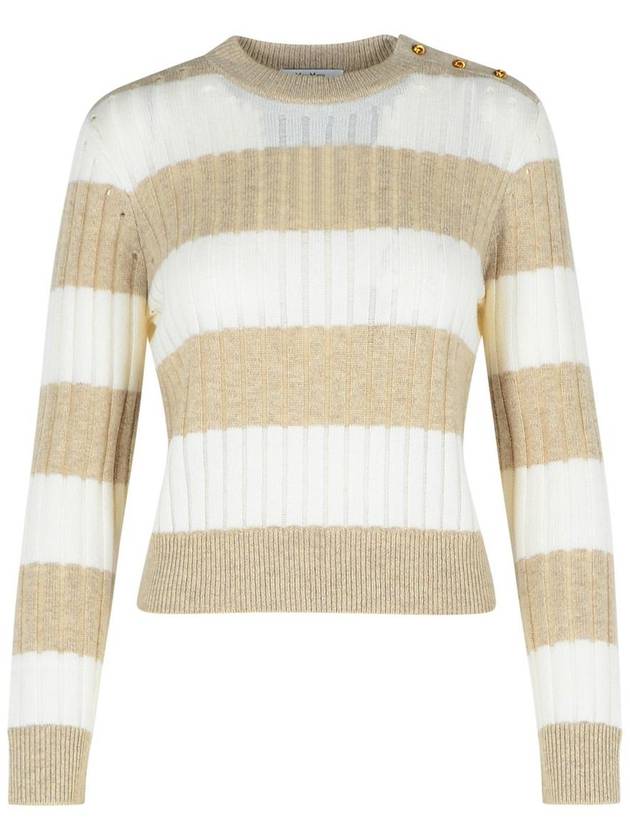 Max Mara 'Alfeo' Multi Wool Blend Sweater - MAX MARA - BALAAN 1