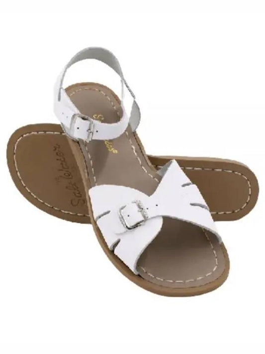 Women's Classic Sandals White - SALT WATER - BALAAN.