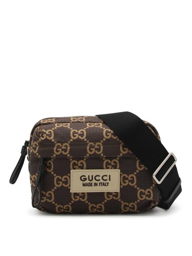 GG Supreme Nylon Cross Bag Brown - GUCCI - BALAAN 1