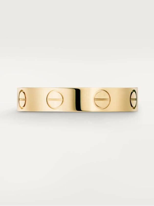 Love Wedding Band Ring Yellow Gold - CARTIER - BALAAN 5