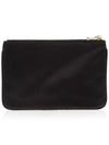 Triangle Logo Pouch Bag Black - PRADA - BALAAN 4