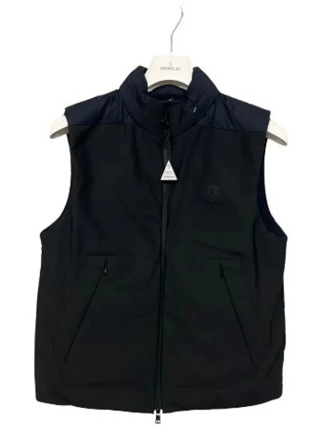 1A56300 539DK 999 Down Vest Jacket Black - MONCLER - BALAAN 2