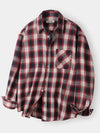 Cloud Multi Check Shirt Red - INDUST - BALAAN 4