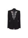 BAMBOO Lapel Single Blazer Jacket CH0SE035 PC30 EHV - BALMAIN - BALAAN 1