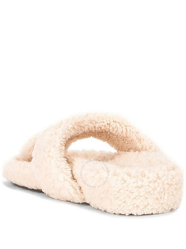 Aquazzura Ladies Beige Relax Flat Footbed Slippers, Brand Size 36 ( US Size 6 ) - AQUAZZURA - BALAAN 3