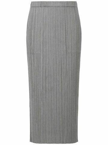 Pleated please basic skirt - ISSEY MIYAKE - BALAAN 1