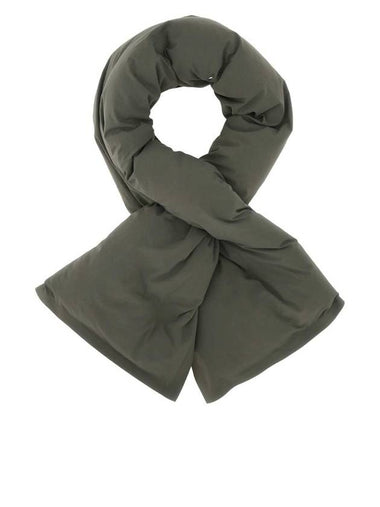 Stitched Nylon Padding Muffler Green - MAISON MARGIELA - BALAAN 1