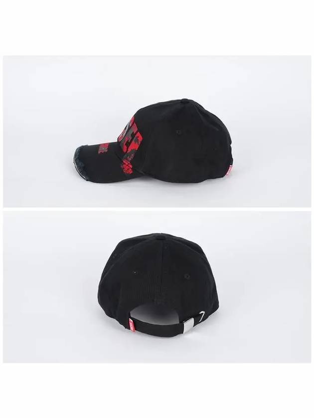 C-Hase Logo Ball Cap Black - DIESEL - BALAAN 4