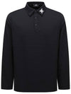 OFFICIAL MEN ESSENTIAL COLLARED LONG T SHIRT BK - ANEWGOLF - BALAAN 1