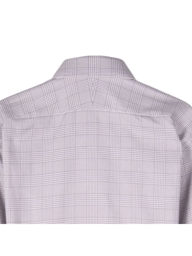 94SAX French cuff gray check shirt - TOM FORD - BALAAN 3