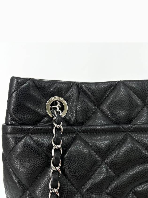 Caviar Timeless Shoulder Bag Black - CHANEL - BALAAN 8