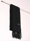 VIRGIN WOOL Muffler Black - NATIONAL PUBLICITY - BALAAN 2