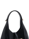 T Timeless Leather Micro Shoulder Bag Black - TOD'S - BALAAN 8