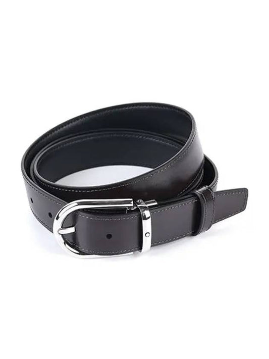 Pin Buckle Reversible Belt Black - MONTBLANC - BALAAN 2