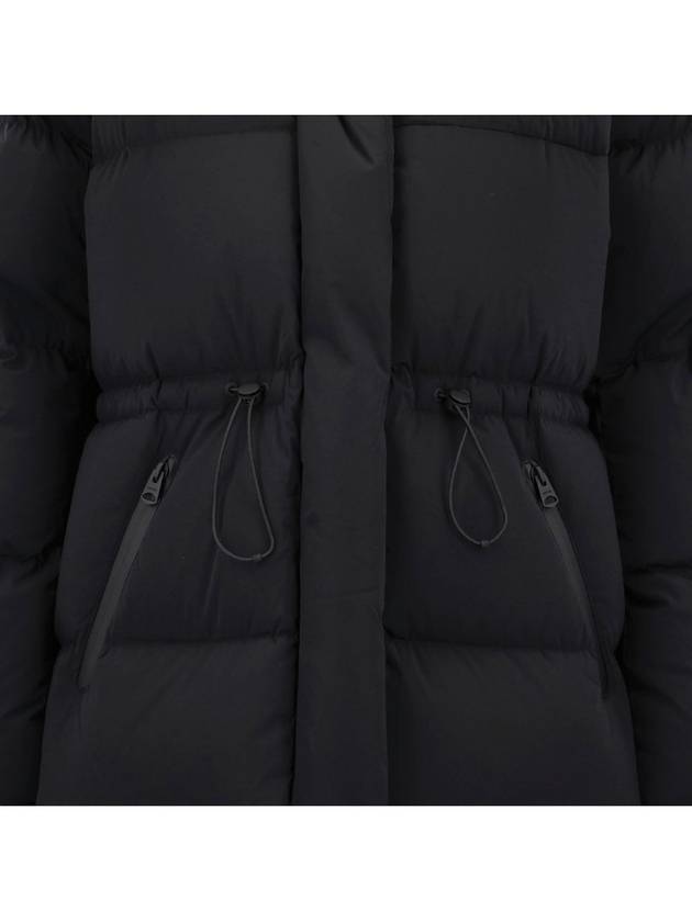 ISHANI CITY Long Down Quilted Hood Padding BLACK - MACKAGE - BALAAN 4