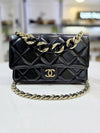 Chain Wallet Big Black WOC AP2377 - CHANEL - BALAAN 9