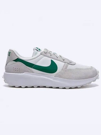 Waffle Nav Low Top Sneakers Green Grey - NIKE - BALAAN 2