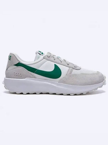 Waffle Nav Low Top Sneakers Green Grey - NIKE - BALAAN 1