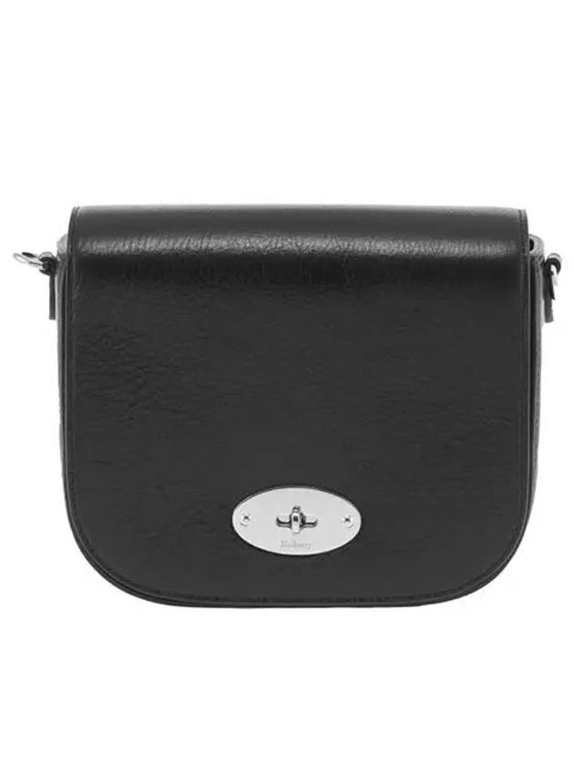 Small Darley Satchel Leather Cross Bag Black - MULBERRY - BALAAN 6