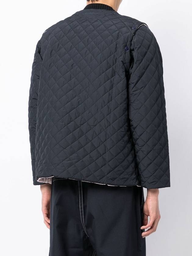 Short Quilted Jacket Navy - SUNNEI - BALAAN 5