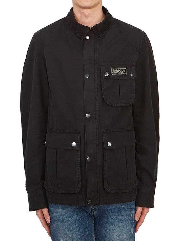 Barber International Tourer Barwell Jacket Black - BARBOUR - BALAAN 4