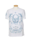 Cotton Skull Fish Short Sleeve T-Shirt White - ALEXANDER MCQUEEN - BALAAN 3