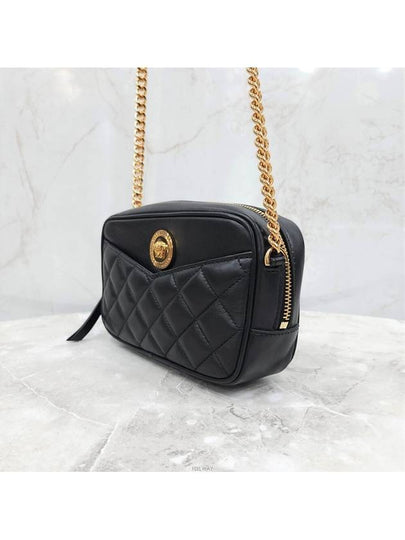 Lux You New product Quilted small shoulder cross bag black - VERSACE - BALAAN 2