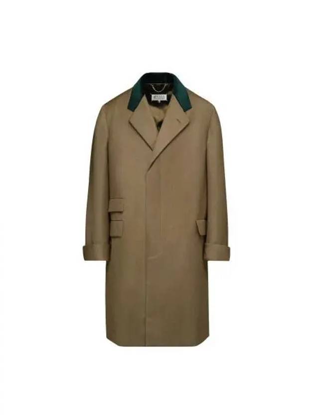 Work in Progress Wool Single Coat Brown - MAISON MARGIELA - BALAAN 2