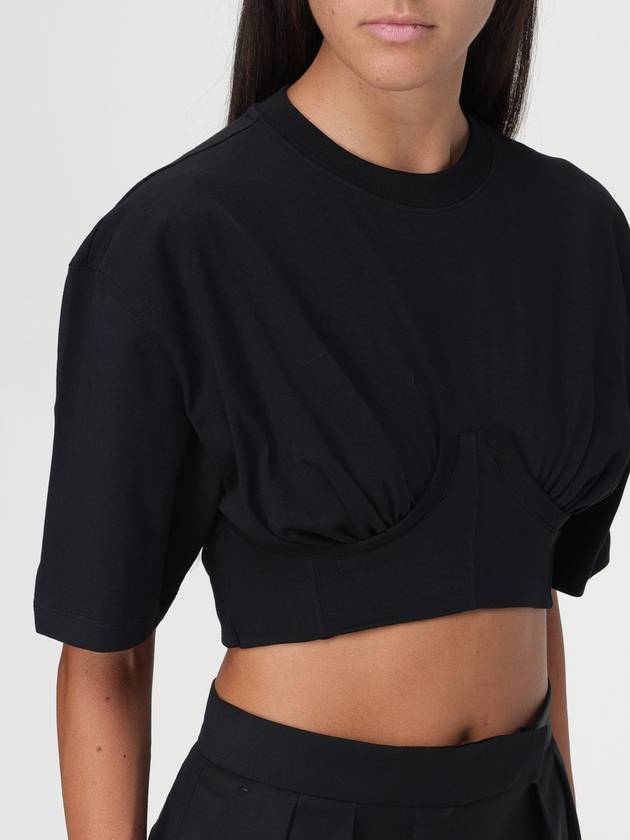 T-shirt Caraco Jacquemus in cotone - JACQUEMUS - BALAAN 5