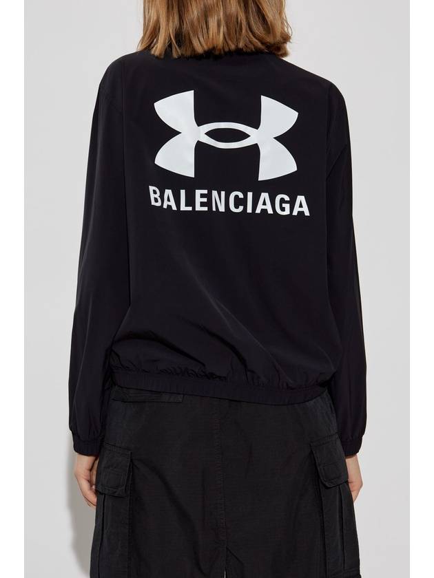 Balenciaga Jacket With Hood Hidden In Collar, Women's, Black - BALENCIAGA - BALAAN 4