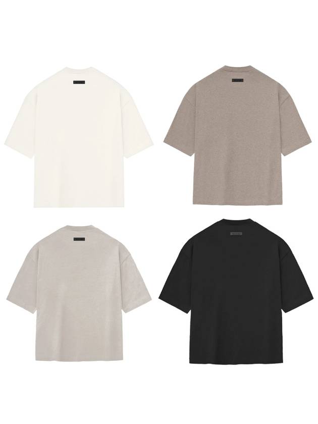 Fear of God Essentials Small Logo T Shirt Silver Men - FEAR OF GOD ESSENTIALS - BALAAN 6