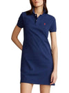 Women's Pony Logo Midi Dress Blue - POLO RALPH LAUREN - BALAAN 3