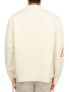 Wool Mohair Blend Jacquard Knit Top Ivory - DIOR - BALAAN 5