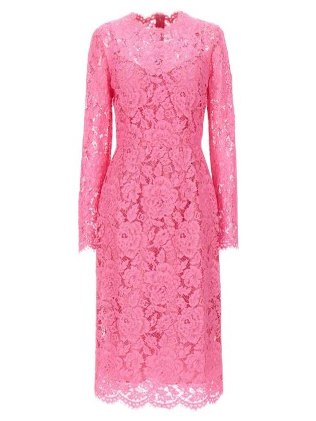 Long One Piece F6M0DTHLM7L F0758 Pink - DOLCE&GABBANA - BALAAN 2