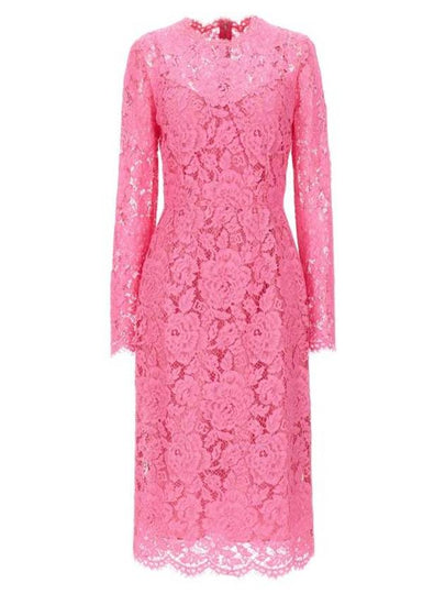 Long One Piece F6M0DTHLM7L F0758 Pink - DOLCE&GABBANA - BALAAN 2