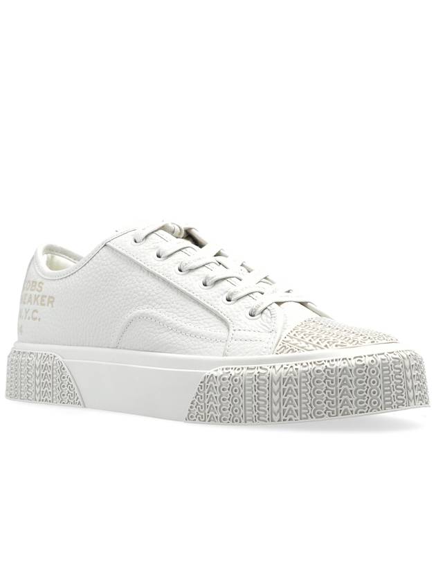 Marc Jacobs Leather Sneakers, Women's, Cream - MARC JACOBS - BALAAN 4