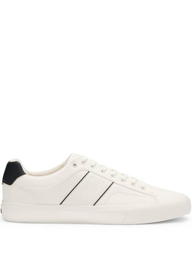 Aiden Trainer Low Top Sneakers White - HUGO BOSS - BALAAN 2