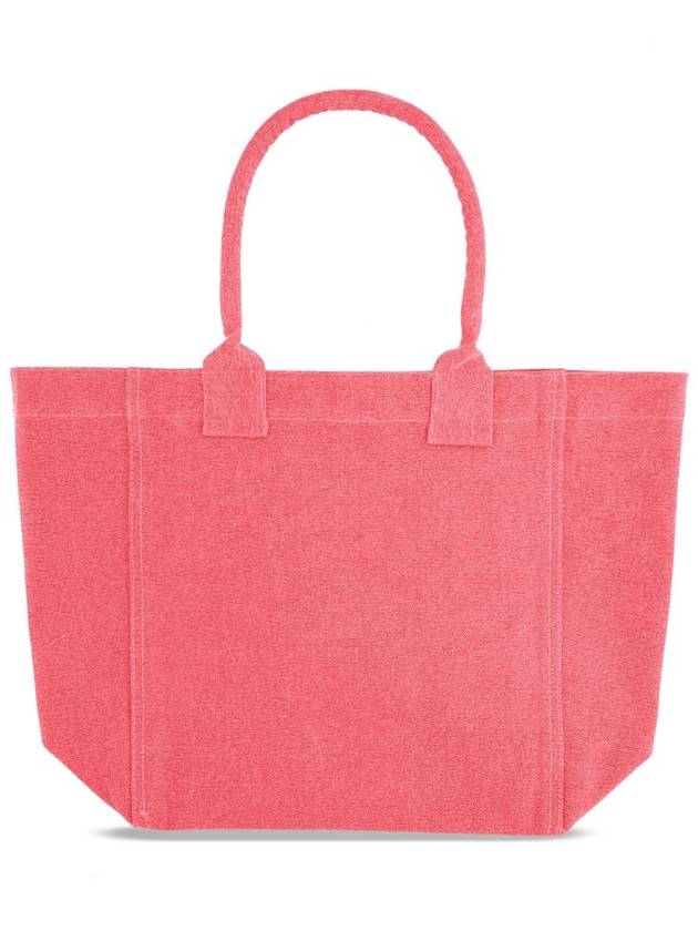 Yenky Embroidered Logo Small Tote Bag Pink - ISABEL MARANT - BALAAN 3