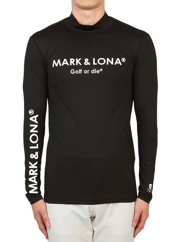 Men's Mercury Skin Fit Inner Long Sleeve T-Shirt Black - MARK & LONA - BALAAN 1