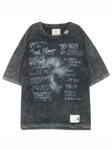 Bleached short sleeve t shirt black A12TS602 1059161 - MIHARA YASUHIRO - BALAAN 1