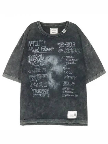 Bleached short sleeve t shirt black A12TS602 270842 1059161 - MIHARA YASUHIRO - BALAAN 1