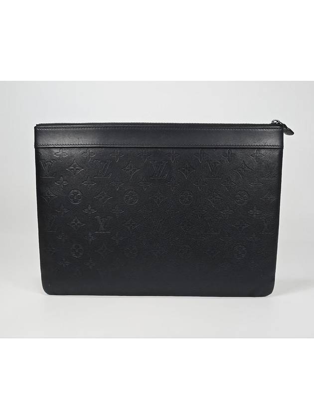 Monogram Shadow Clutch Bag - LOUIS VUITTON - BALAAN 3