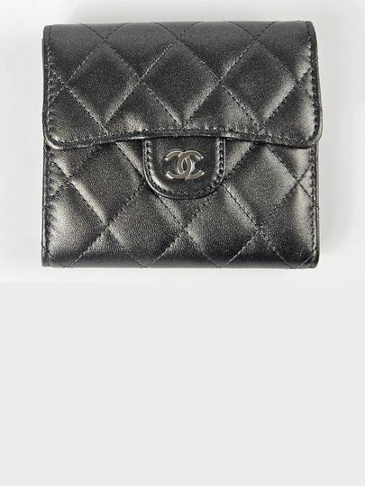 Classic Small Flap Lambskin Dark Silver AP0231 B10231 NN014 - CHANEL - BALAAN 2