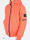 Men's Wappen Patch Naslan Watro Hooded Jacket Orange - STONE ISLAND - BALAAN 2